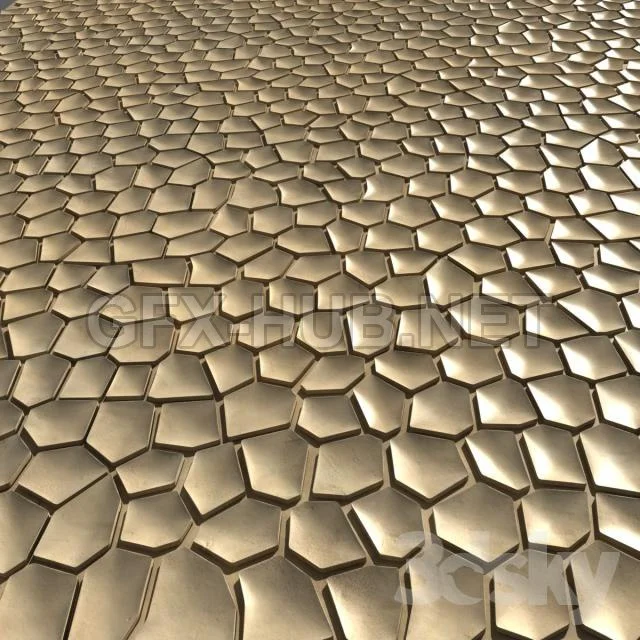 Tile 3d Surface arido